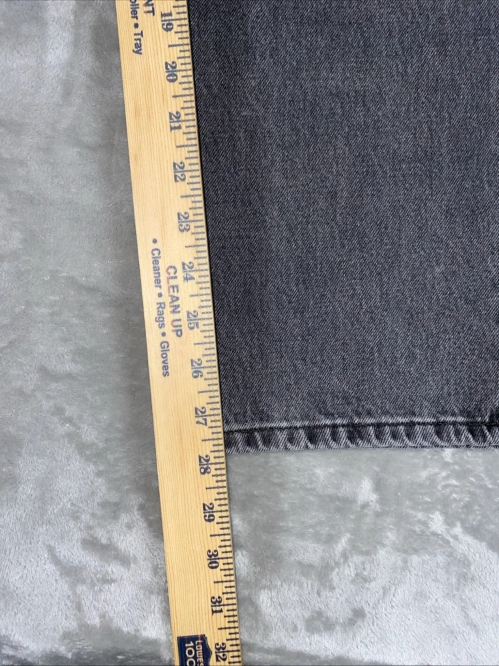 Levi's SilverTab Baggy Jeans Mens 38x30 Gray Relaxed‎ Fit Tapered Y2K Denim